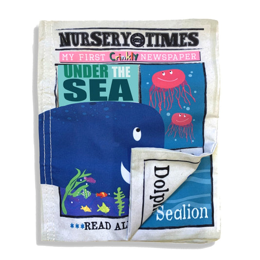 Under the Sea Crinkly Cloth Book