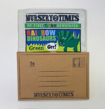Load image into Gallery viewer, Rainbow Dinosaurs Crinkly Cloth Book