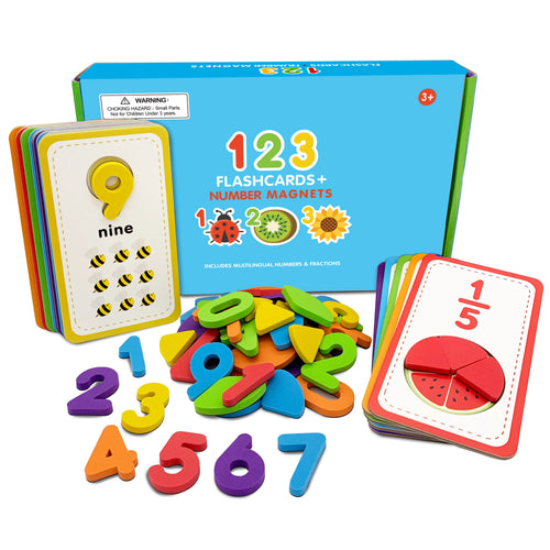 Flashcards and 123 Magnetic Numbers