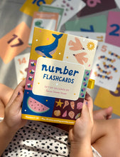 Load image into Gallery viewer, Illustrated Number Flashcards
