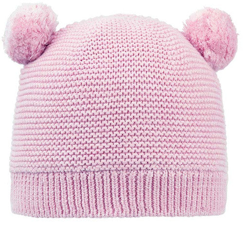 Organic Beanie Snowy Lavender SIZE S and M