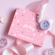Load image into Gallery viewer, Oh Flossy Ballet Sparkle Makeup &amp; Glitter Set