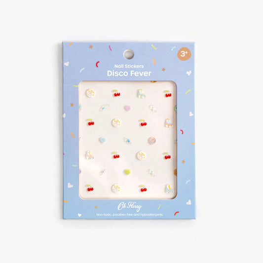 Disco Fever Oh Flossy Nail Stickers