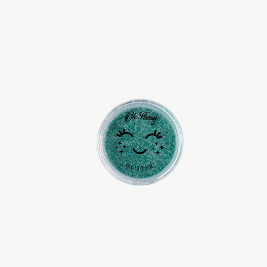 Oh Flossy Biodegradable Glitter: Mint Fine