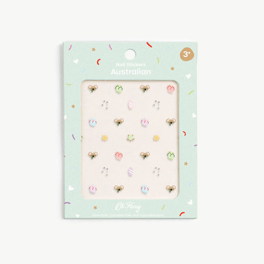 Australian Oh Flossy Nail Stickers