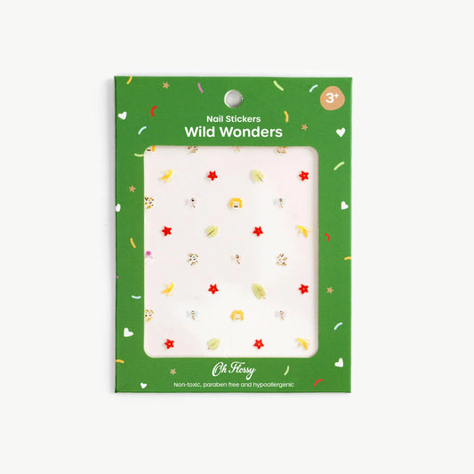 Wild Wonders Oh Flossy Nail Stickers