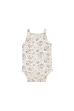 Load image into Gallery viewer, Organic Cotton Bridget Singlet Bodysuit - Selena Tofu