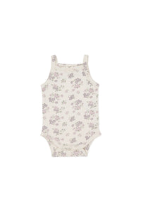 Organic Cotton Bridget Singlet Bodysuit - Selena Tofu