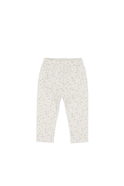 Organic Cotton Everyday Legging - Elodie Whisper White