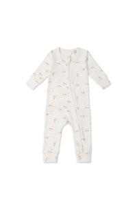 Organic Cotton Frankie Onepiece - Playful Kittens