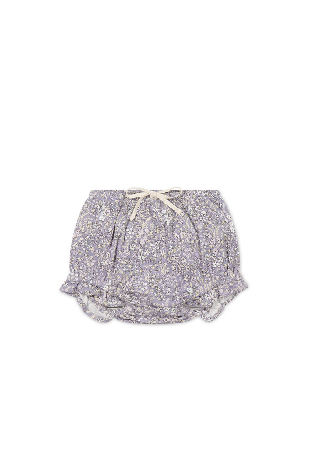 Organic Cotton Frill Bloomer | April Lilac