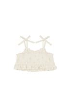 Load image into Gallery viewer, Organic Cotton Muslin Mirabel Top - Pauline Chamomile