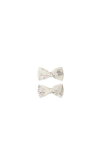 Organic Cotton Noelle Bow 2Pk - Selena Tofu