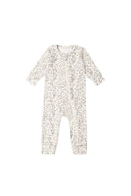 Load image into Gallery viewer, Organic Cotton Reese Zip Onepiece - Garden Bunnies Tofu