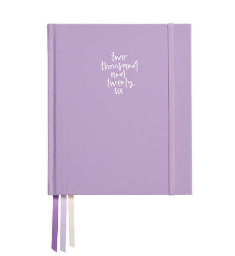 2026 Planner | Signature | HORIZONTAL Weekly | Lilac