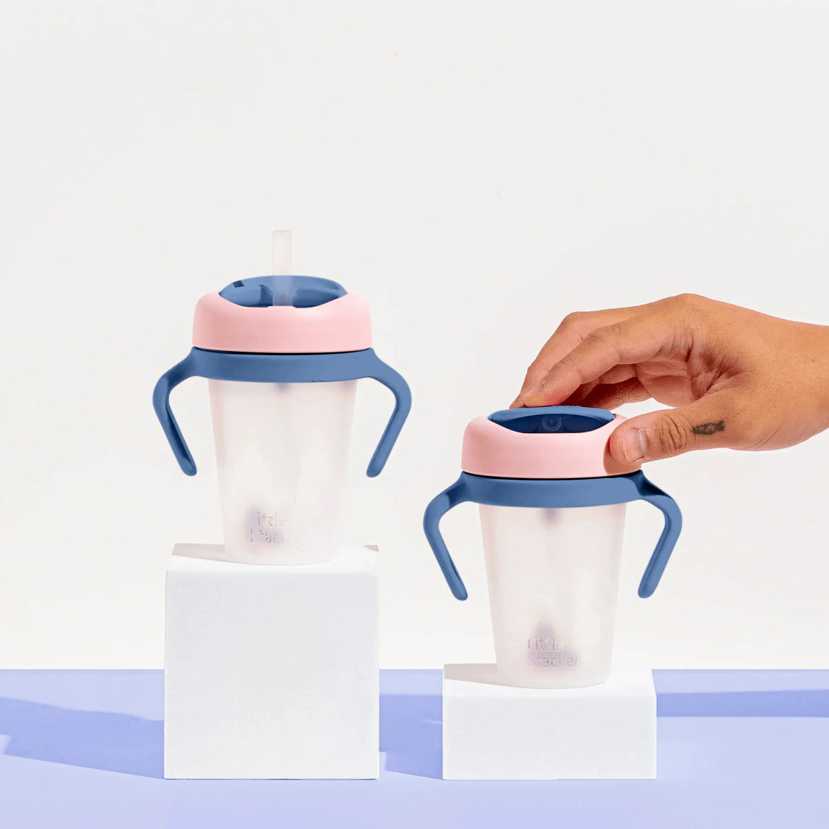 Weighted Straw Sippy Cup 2pc