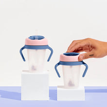 Load image into Gallery viewer, Weighted Straw Sippy Cup 2pc