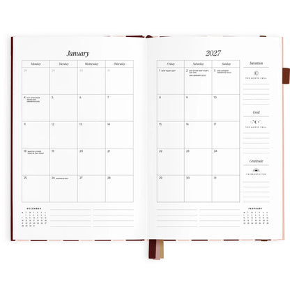 Cherry Wisteria | 2027 A5 Vertical Planner