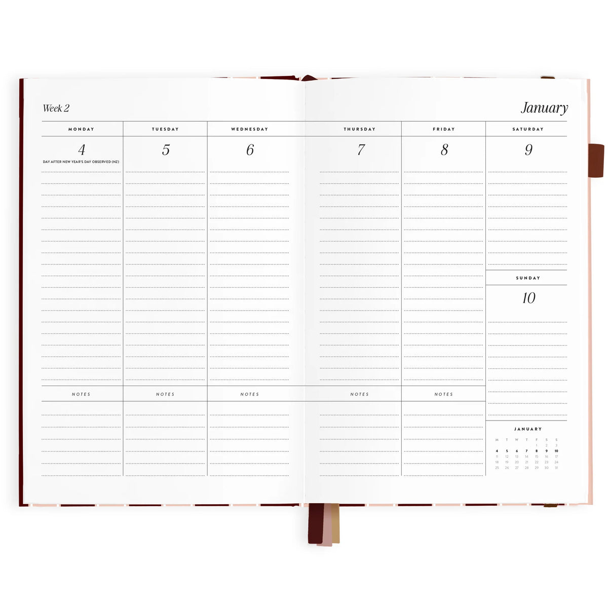 Cherry Wisteria | 2027 A5 Vertical Planner