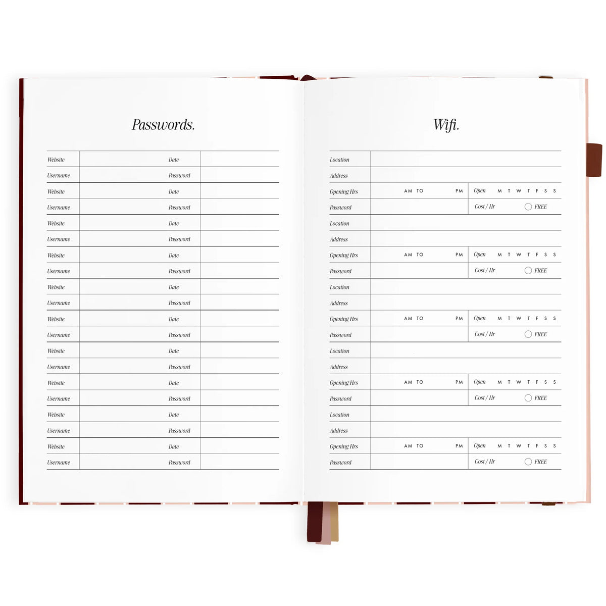 Cherry Wisteria | 2027 A5 Vertical Planner