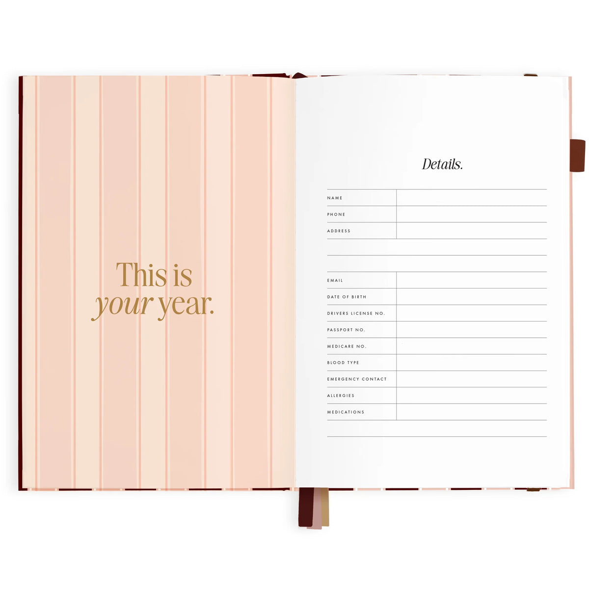 Cherry Wisteria | 2027 A5 Vertical Planner
