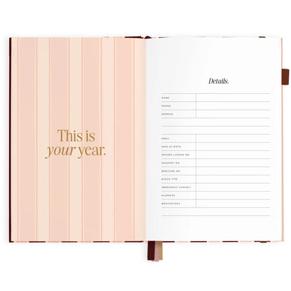 Cherry Wisteria | 2027 A5 Vertical Planner