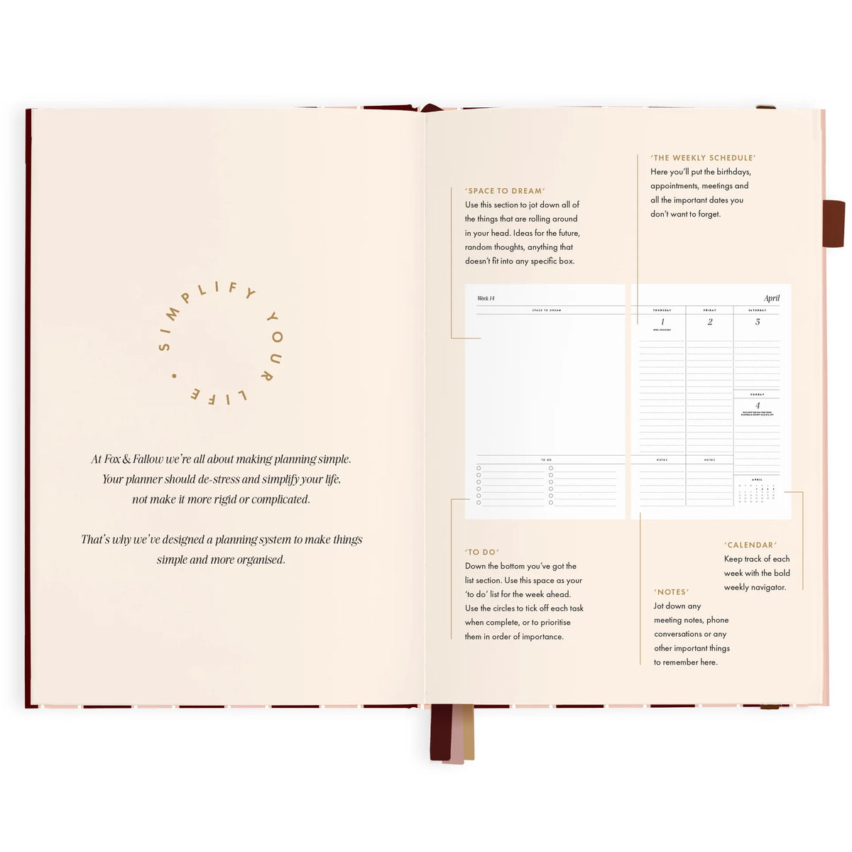 Cherry Wisteria | 2027 A5 Vertical Planner