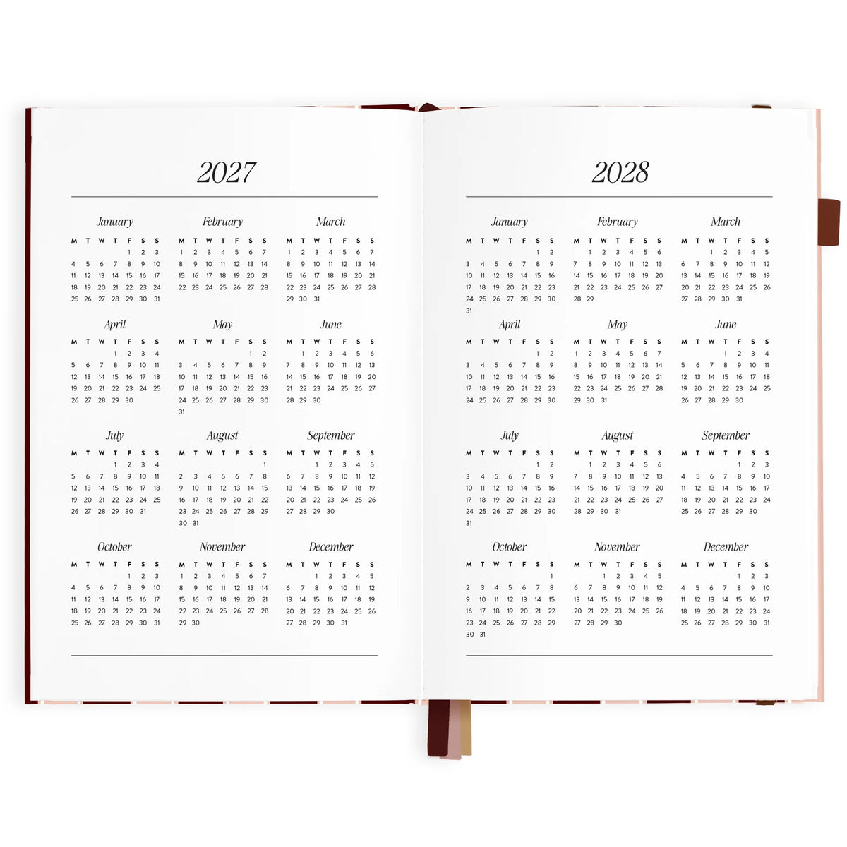 Cherry Wisteria | 2027 A5 Vertical Planner
