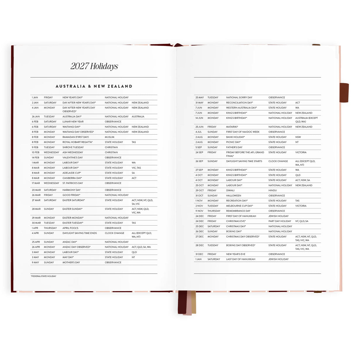 Cherry Wisteria | 2027 A5 Vertical Planner