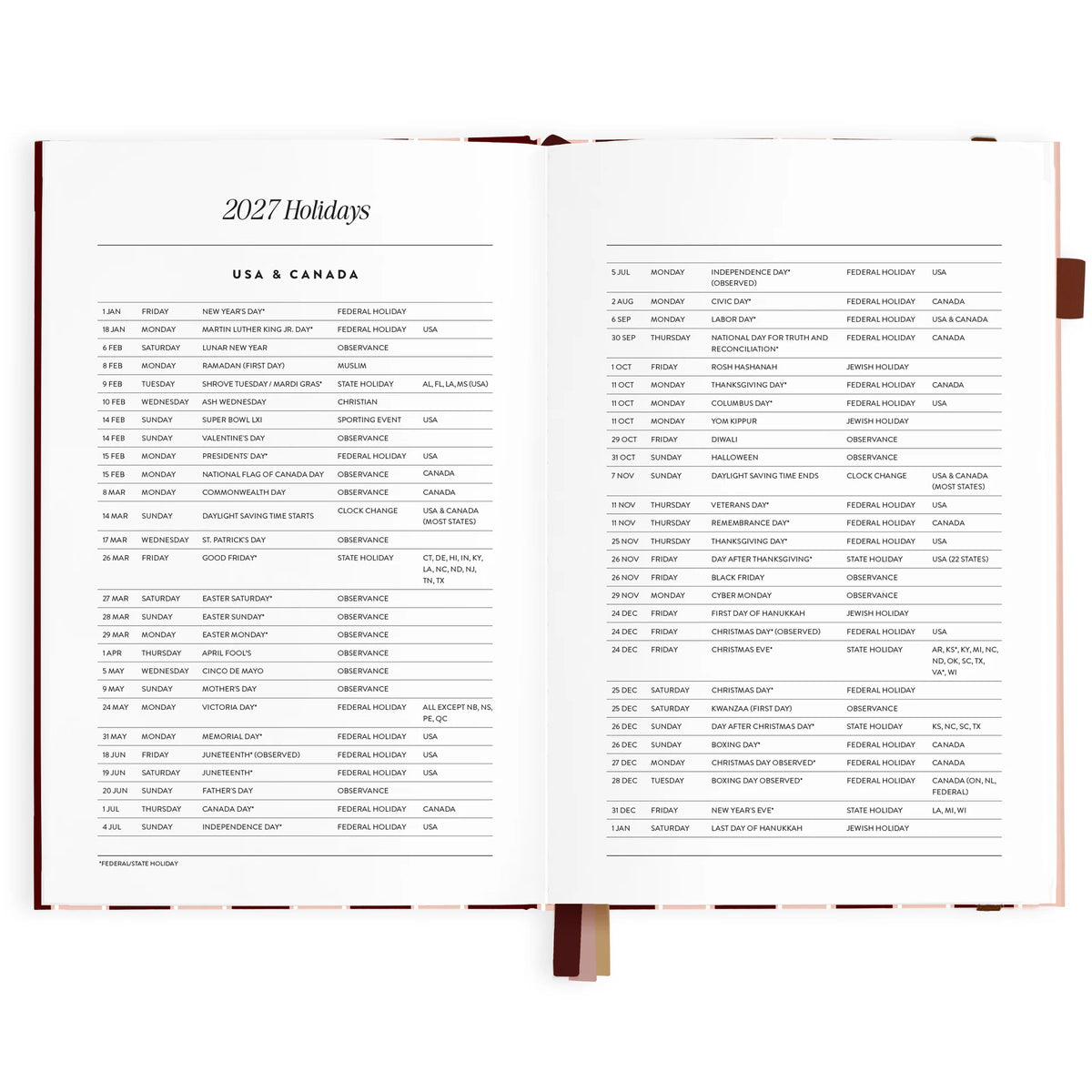 Cherry Wisteria | 2027 A5 Vertical Planner