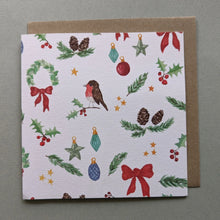 Load image into Gallery viewer, Christmas Pattern Card