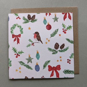 Christmas Pattern Card