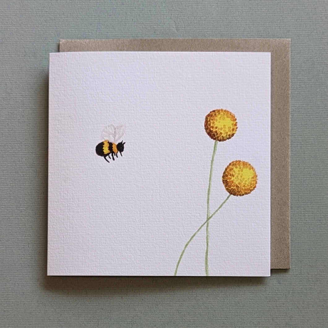 Billy Buttons Card