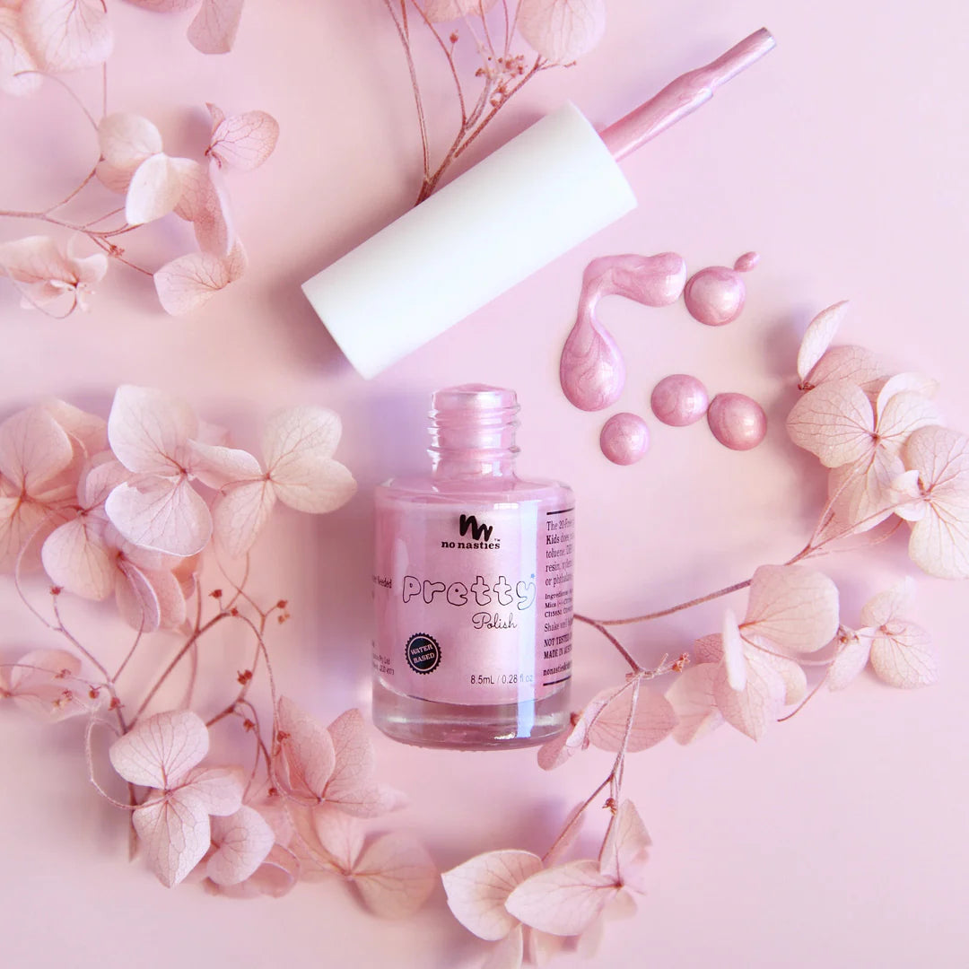 Pastel Pink Scratch Off Kids Nail Polish