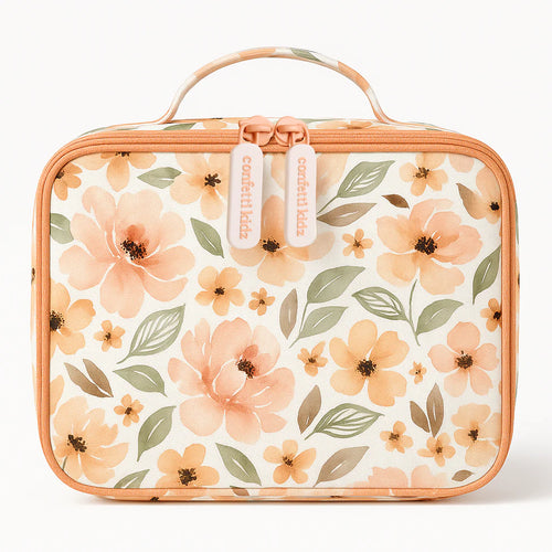 Peach Blossom Insulated Lunch Bag