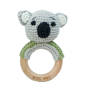 Crochet Ring Rattle | Ozzie Koala