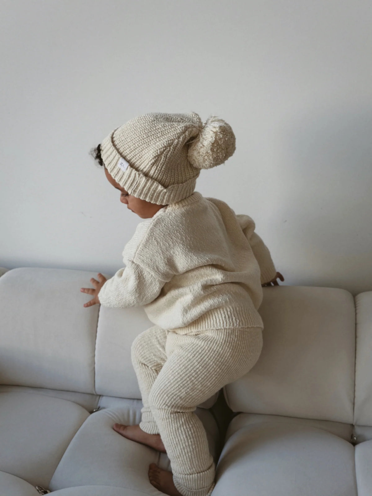 Leggings | Oat SIZE 7YR