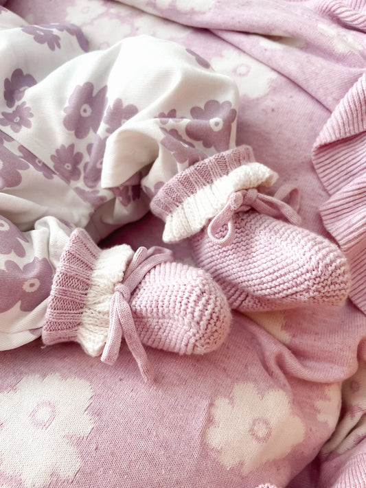 Booties | Lilac Fleck