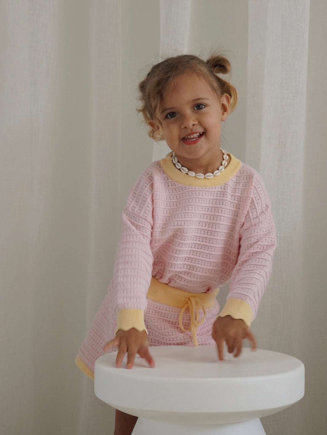 Cropped Jumper | Clementine SIZE 0-3M