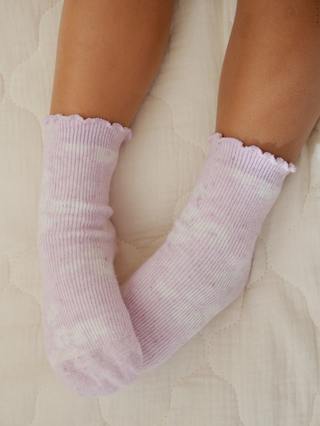 Socks | Iris (Lilac Fleck)