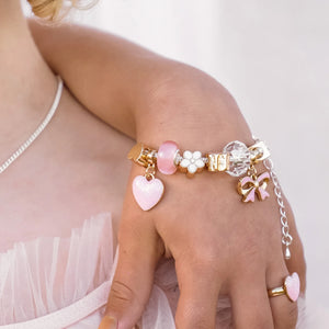 Pink Fantasia Charm Bracelet