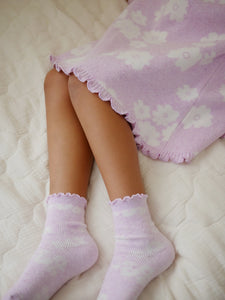 Socks | Iris (Lilac Fleck)