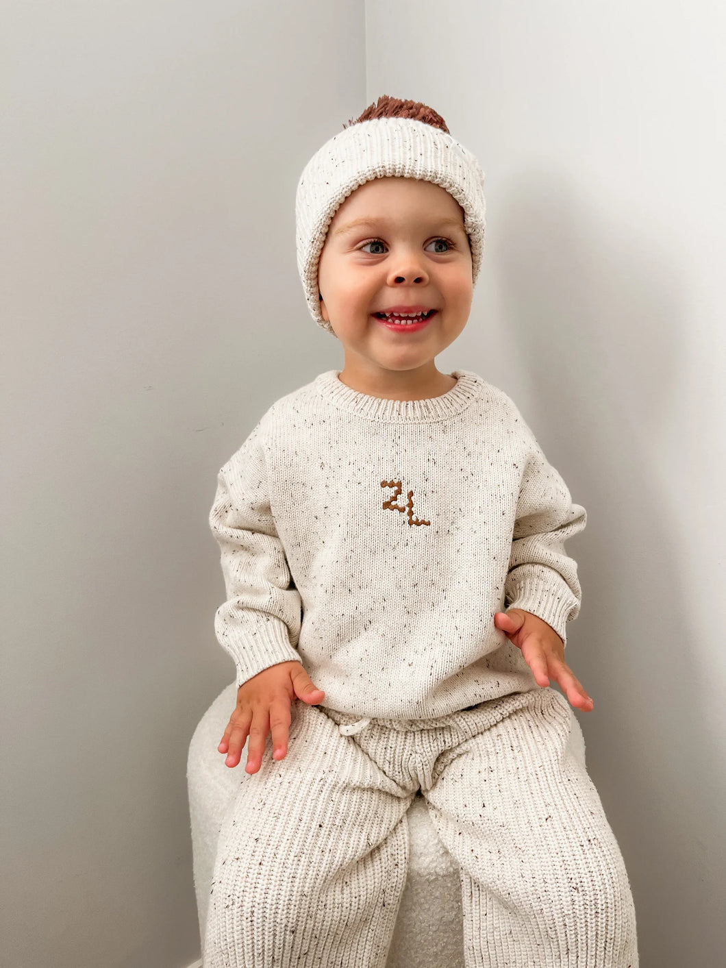 Jumper | Cocoa Fleck SIZE 4YR