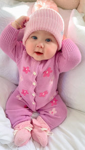 Classic Knit Romper | Cora SIZE 2YR