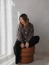 Load image into Gallery viewer, Cardigan | Charcoal (Women&#39;s)