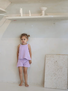 Singlet | Violet SIZE 0-3M, 3-6M, 5YR, 6YR and 7YR