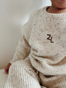 Jumper | Cocoa Fleck SIZE 4YR