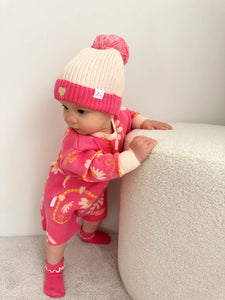 Long Sleeve Playsuit | Marlow SIZE 3-6M and 6-12M