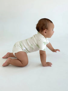 Summer Ribbed Bodysuit | Waves SIZE NB, 3-6M and 2YR