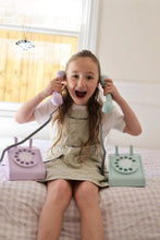Load image into Gallery viewer, Wooden Rotary Phone